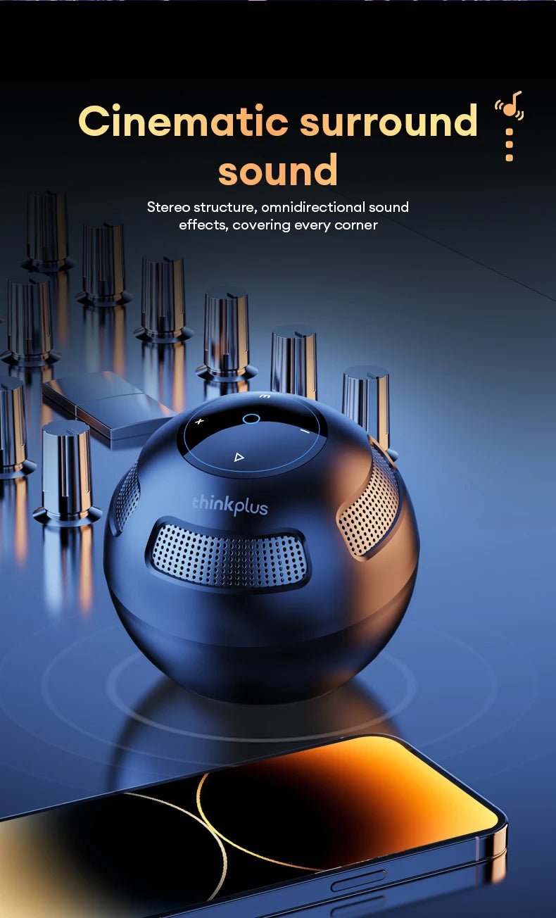 Choice Original Lenovo TS5 Bluetooth V5.3 Speaker Outdoor Long Endurance - Loja Manuel Coelho