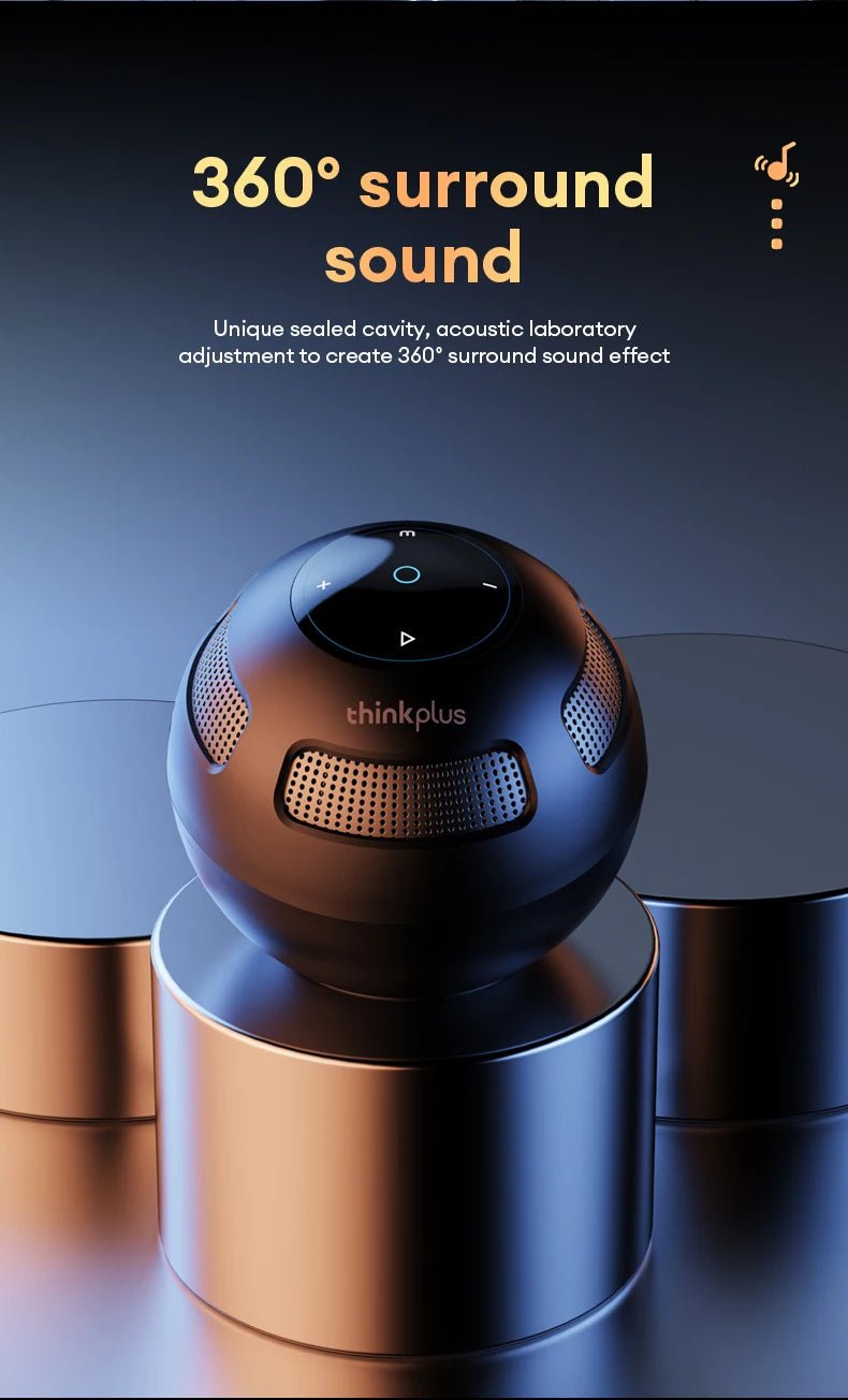 Choice Original Lenovo TS5 Bluetooth V5.3 Speaker Outdoor Long Endurance - Loja Manuel Coelho