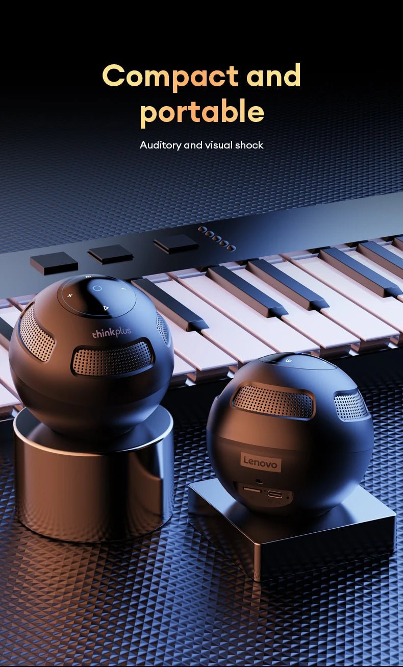 Choice Original Lenovo TS5 Bluetooth V5.3 Speaker Outdoor Long Endurance - Loja Manuel Coelho