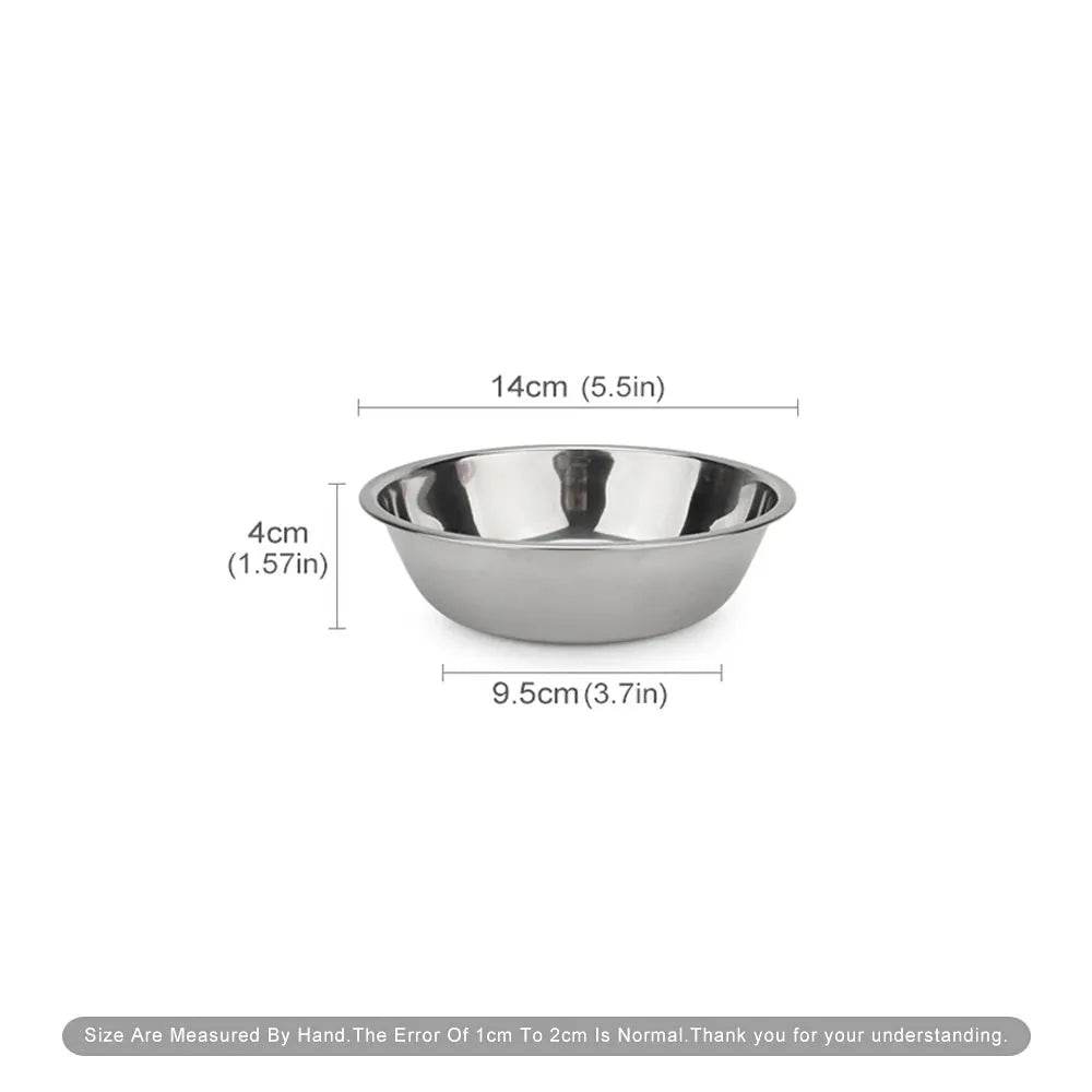 Stainless Steel Dog Bowl for Cats & Dogs - Cartoon Design - Loja Manuel Coelho