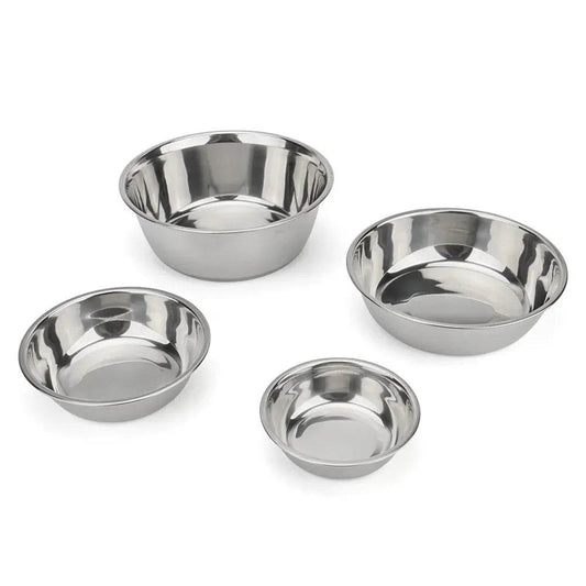 Stainless Steel Dog Bowl for Cats & Dogs - Cartoon Design - Loja Manuel Coelho