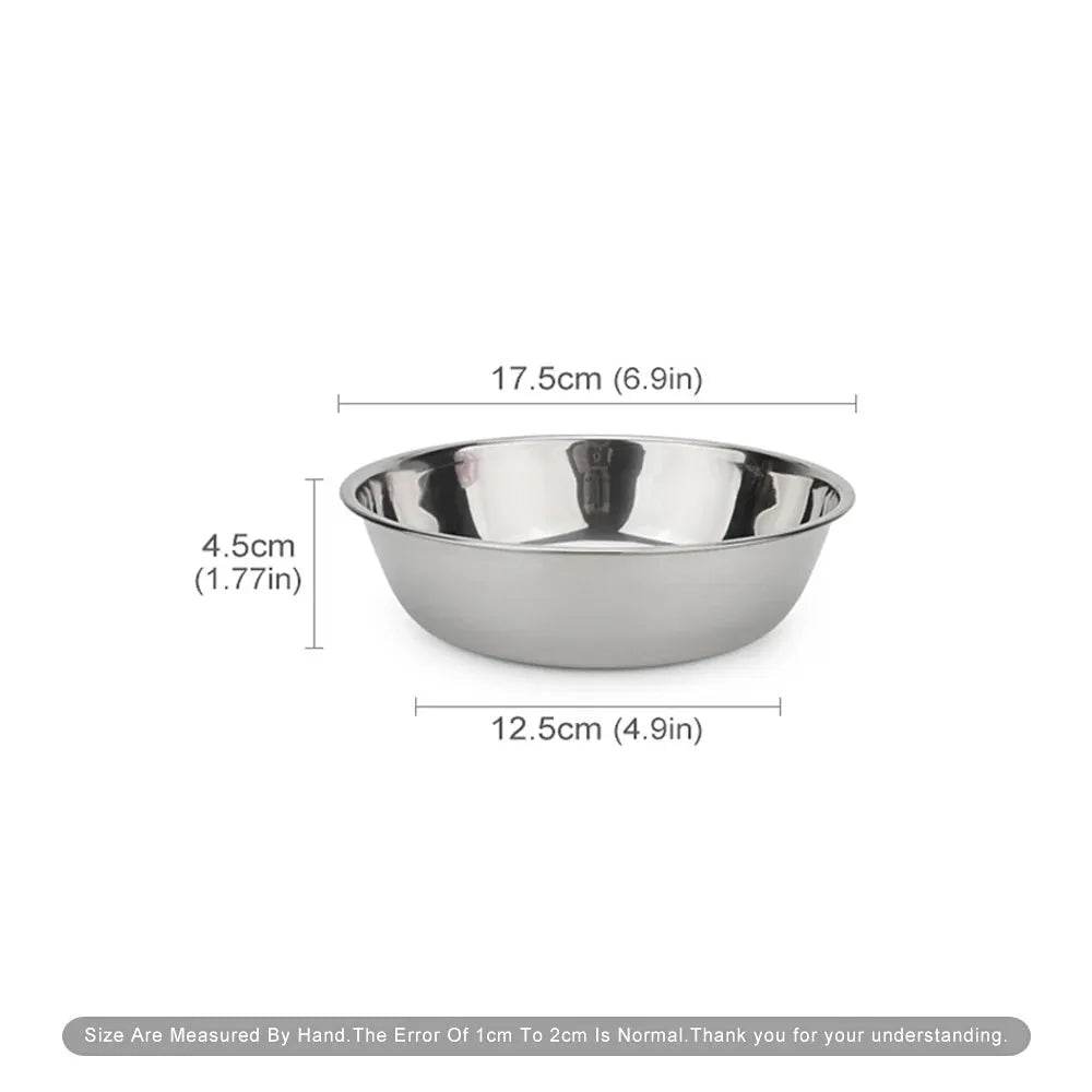 Stainless Steel Dog Bowl for Cats & Dogs - Cartoon Design - Loja Manuel Coelho