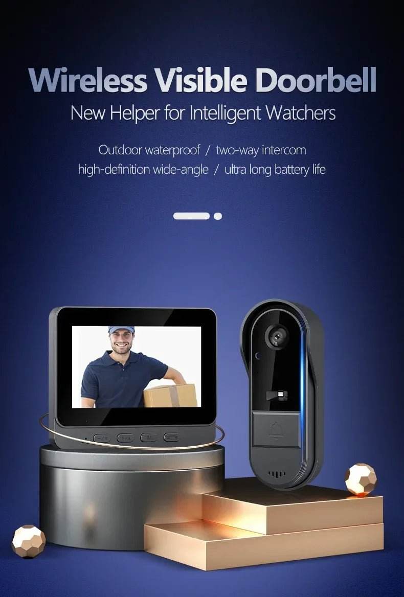 Sherway HD Wireless Video Doorbell Camera - Loja Manuel Coelho