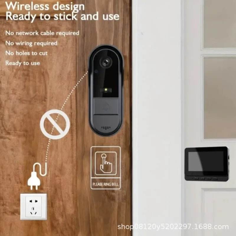 Sherway HD Wireless Video Doorbell Camera - Loja Manuel Coelho
