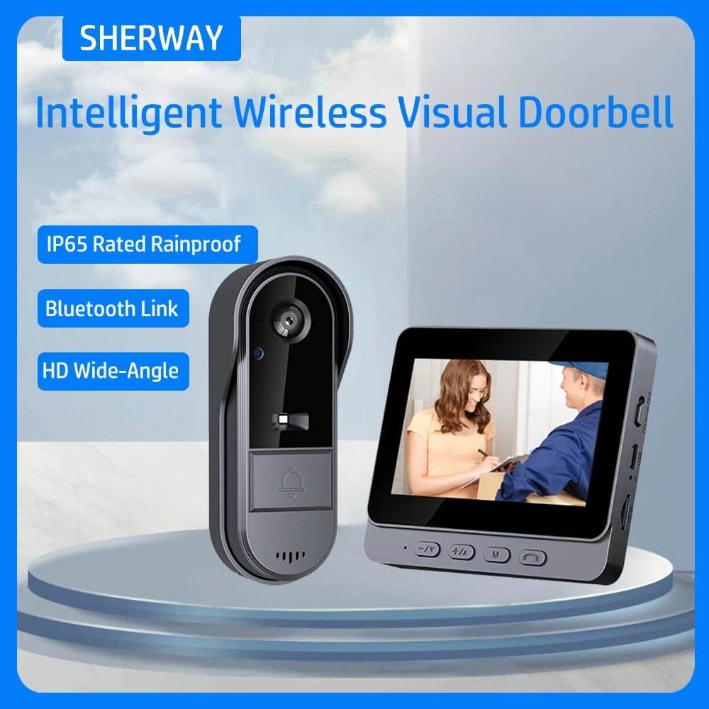 Sherway HD Wireless Video Doorbell Camera - Loja Manuel Coelho