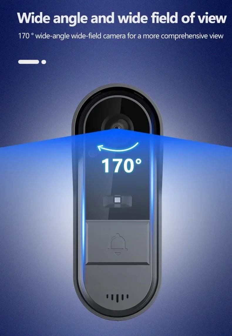 Sherway HD Wireless Video Doorbell Camera - Loja Manuel Coelho