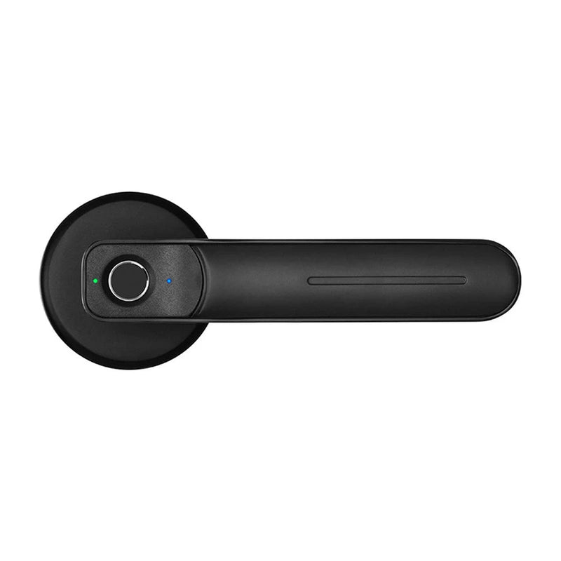 Fingerprint Door Lock Handle USB Rechargeable Anti Theft - Loja Manuel Coelho