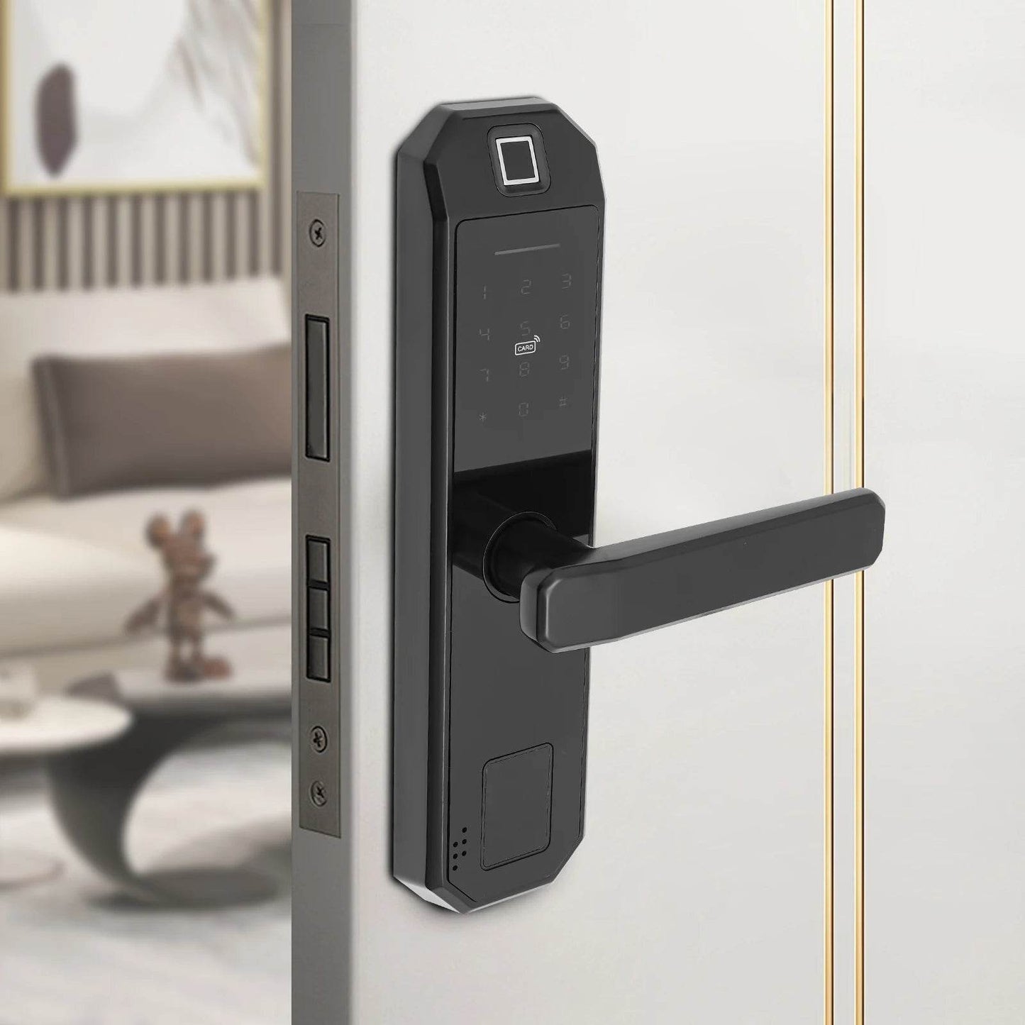 biometric fingerprint keypad lock - Loja Manuel Coelho