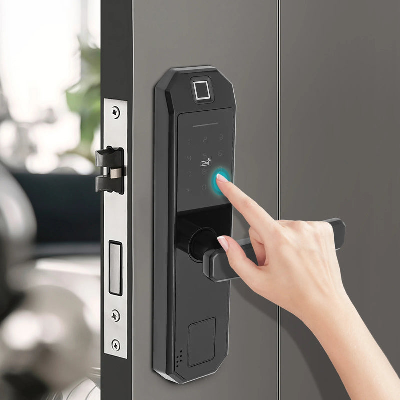Fingerprint Keypad Lock Touch Smart Door Lock Keyless Biometric - Loja Manuel Coelho