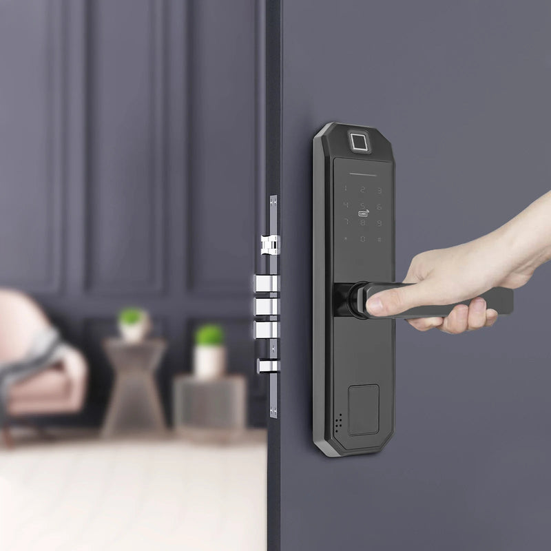 Fingerprint Keypad Lock Touch Smart Door Lock Keyless Biometric - Loja Manuel Coelho