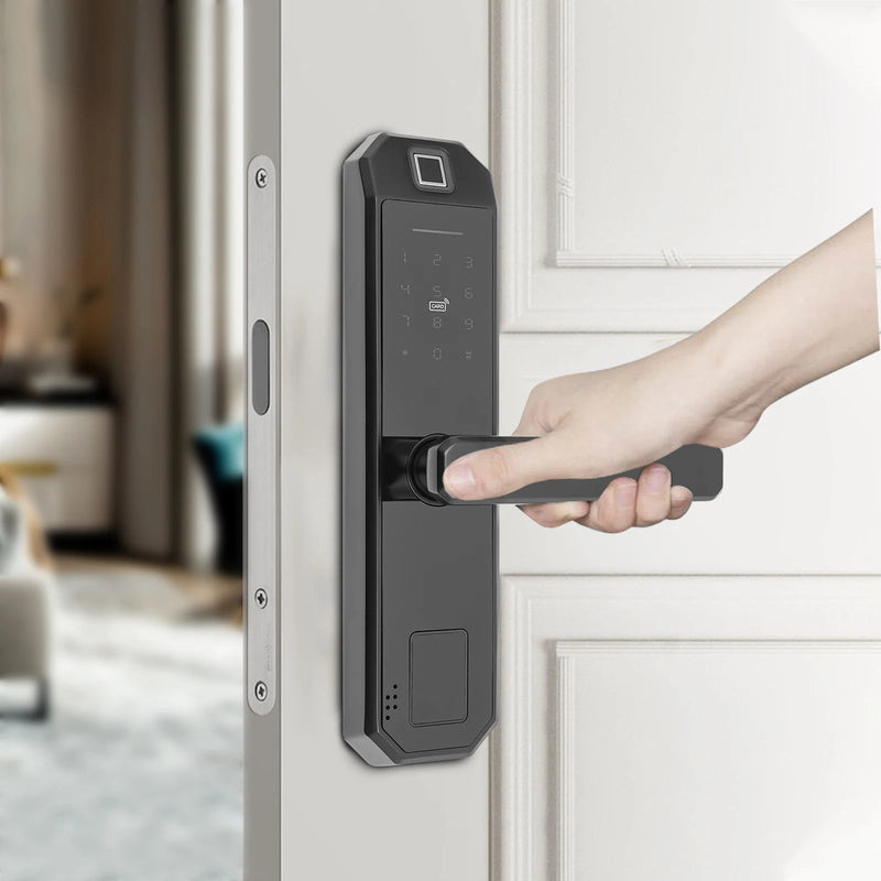 Fingerprint Keypad Lock Touch Smart Door Lock Keyless Biometric - Loja Manuel Coelho