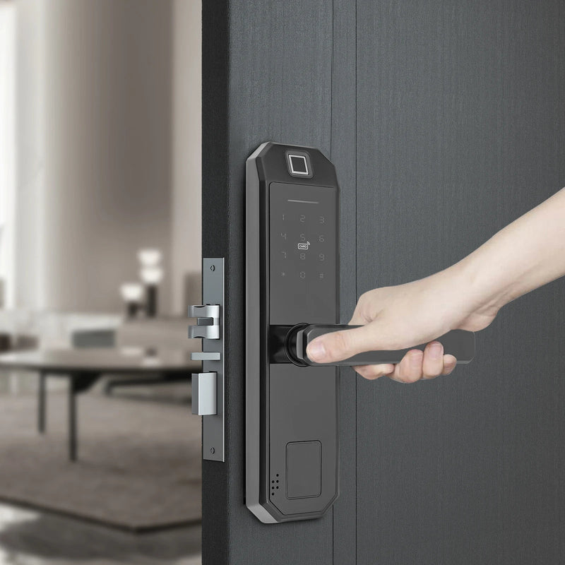 Fingerprint Keypad Lock Touch Smart Door Lock Keyless Biometric - Loja Manuel Coelho