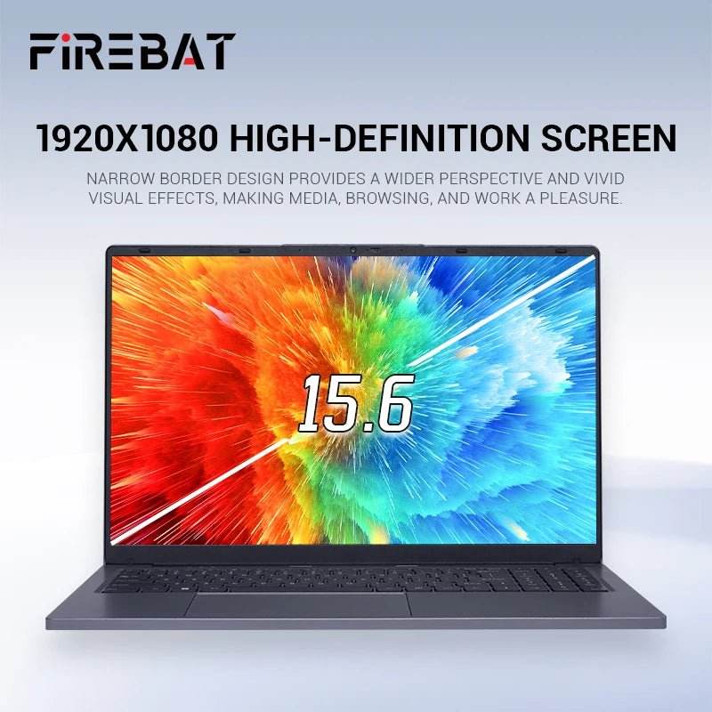 Firebat AT15 Laptop - Intel N150, 16GB RAM, 512GB SSD - Loja Manuel Coelho