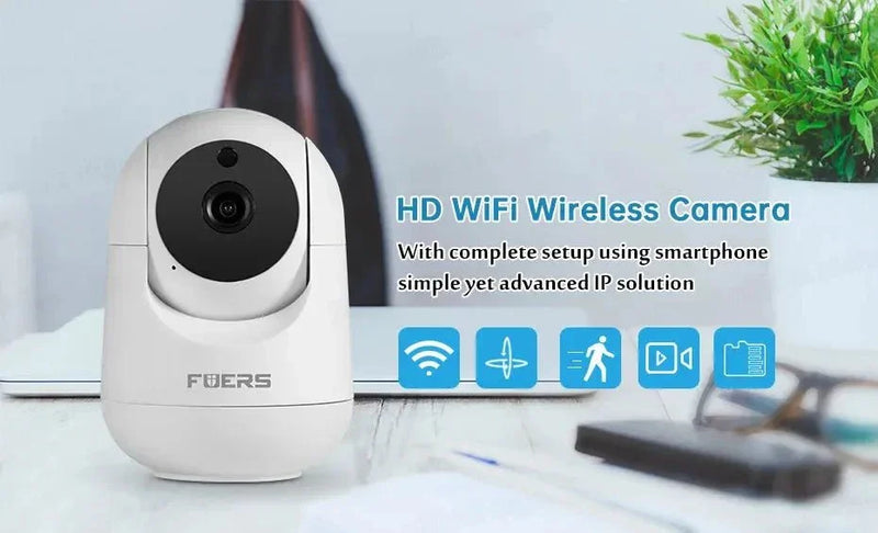 Fuers 5MP WiFi Camera Tuya Smart Home Indoor Wireless IP Surveillance - Loja Manuel Coelho