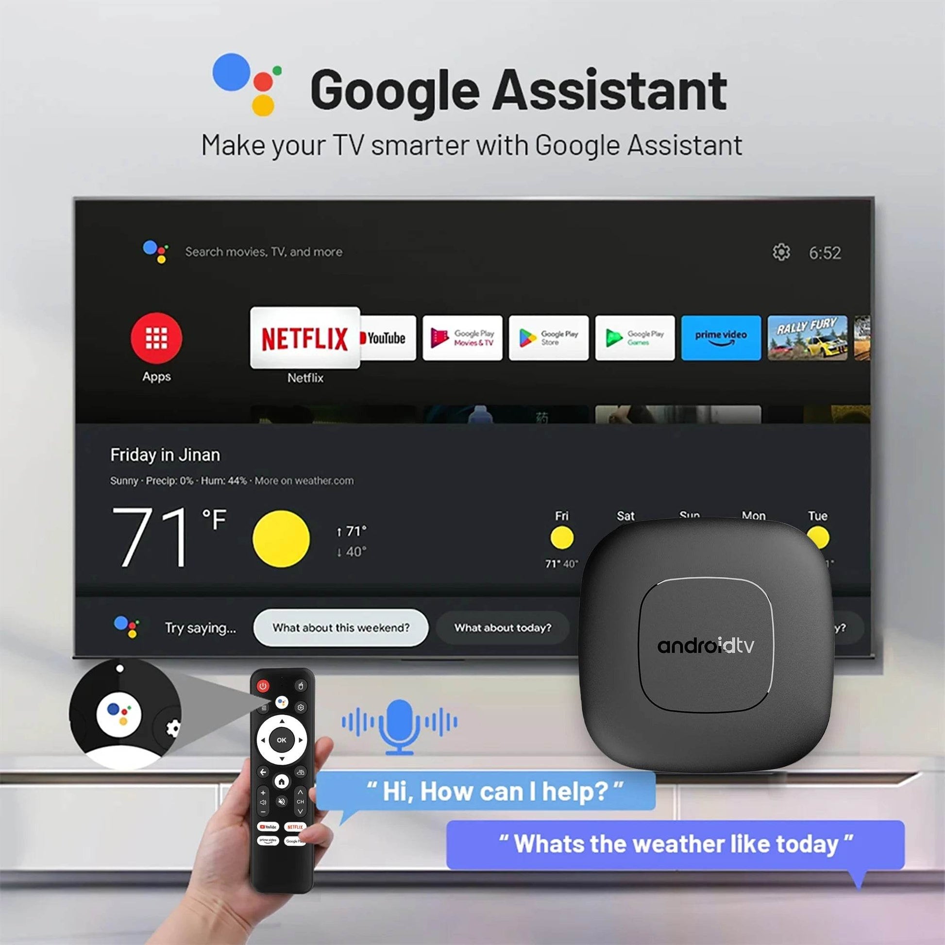 Global Version Mortal T1 Smart TV Box - 4K Streaming - Loja Manuel Coelho