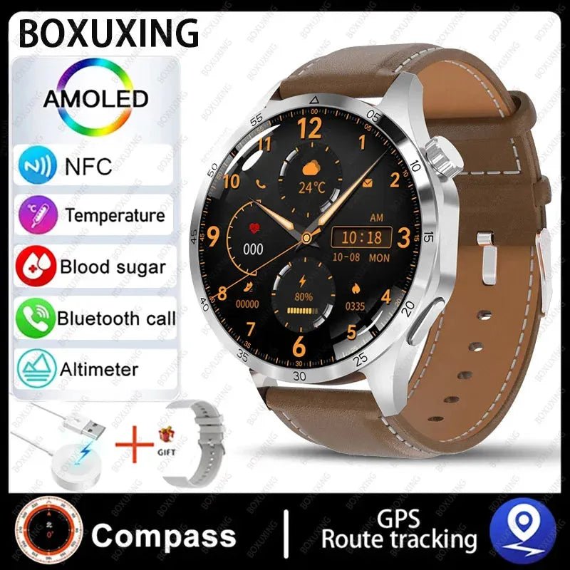 Huawei Xiaomi GT4Pro Smart Watch Men NFC GPS Tracker - Loja Manuel Coelho