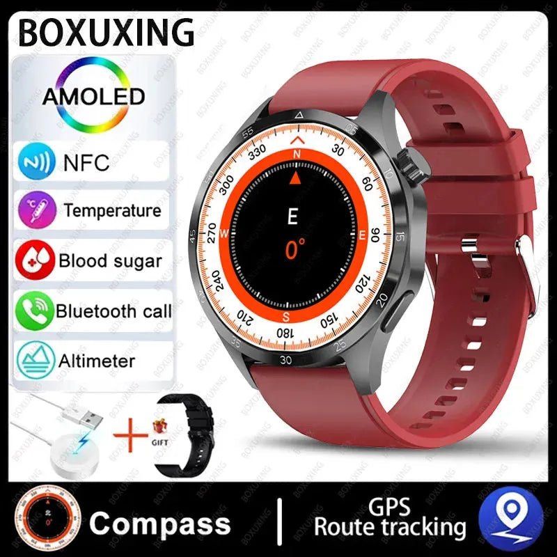 Huawei Xiaomi GT4Pro Smart Watch Men NFC GPS Tracker - Loja Manuel Coelho