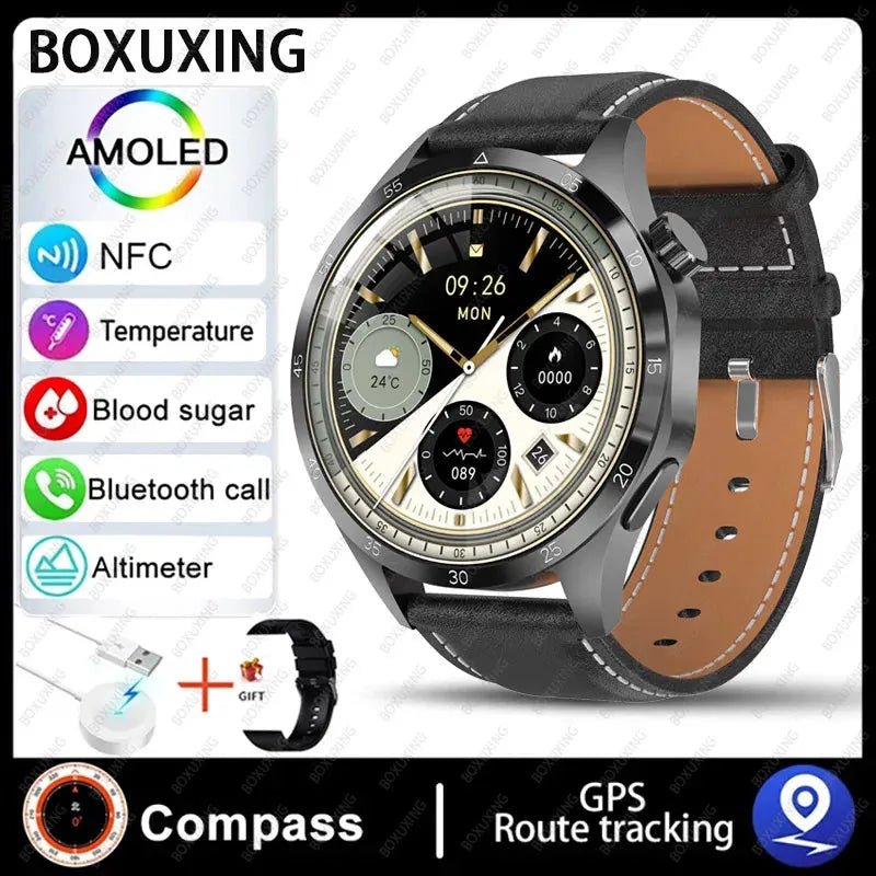 Huawei Xiaomi GT4Pro Smart Watch Men NFC GPS Tracker - Loja Manuel Coelho