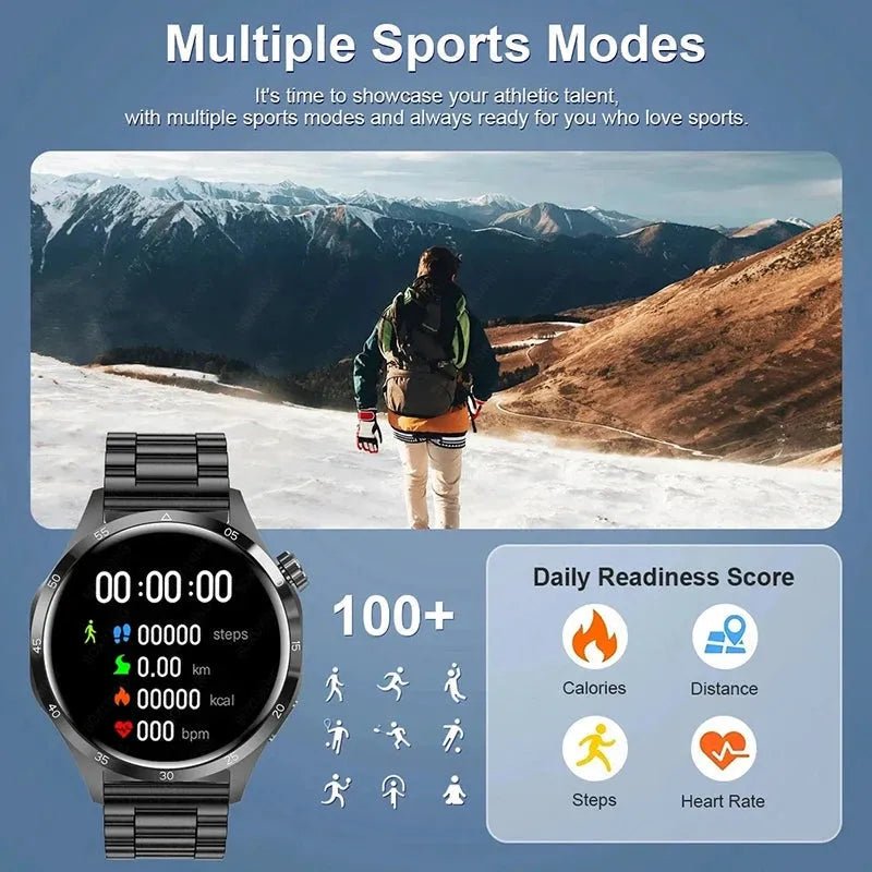 Huawei Xiaomi GT4Pro Smart Watch Men NFC GPS Tracker - Loja Manuel Coelho
