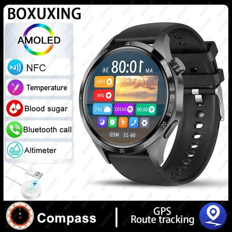 Huawei Xiaomi GT4Pro Smart Watch Men NFC GPS Tracker - Loja Manuel Coelho