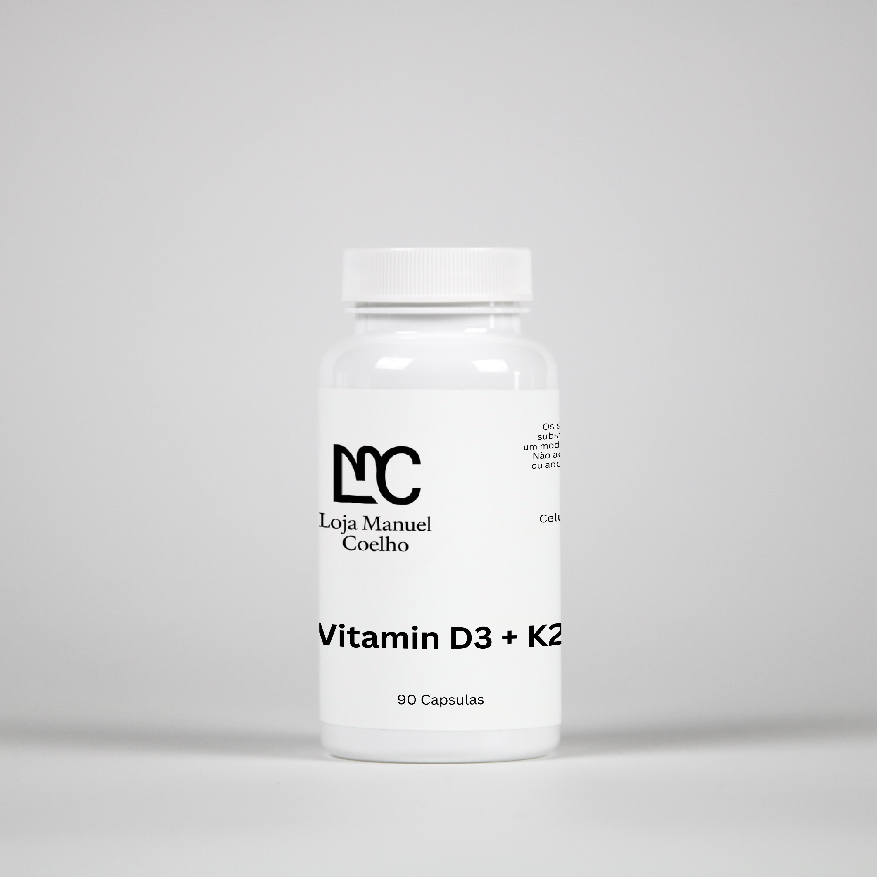 vitamina D3 K2 cápsulas vegan premium