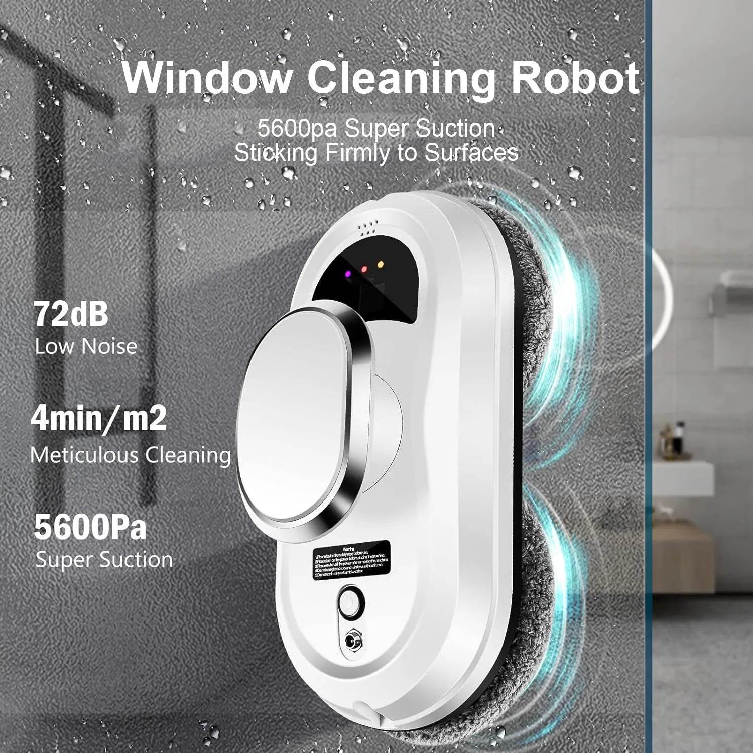 Intelligent Window Cleaning Robot Vacuum Cleaner - Loja Manuel Coelho