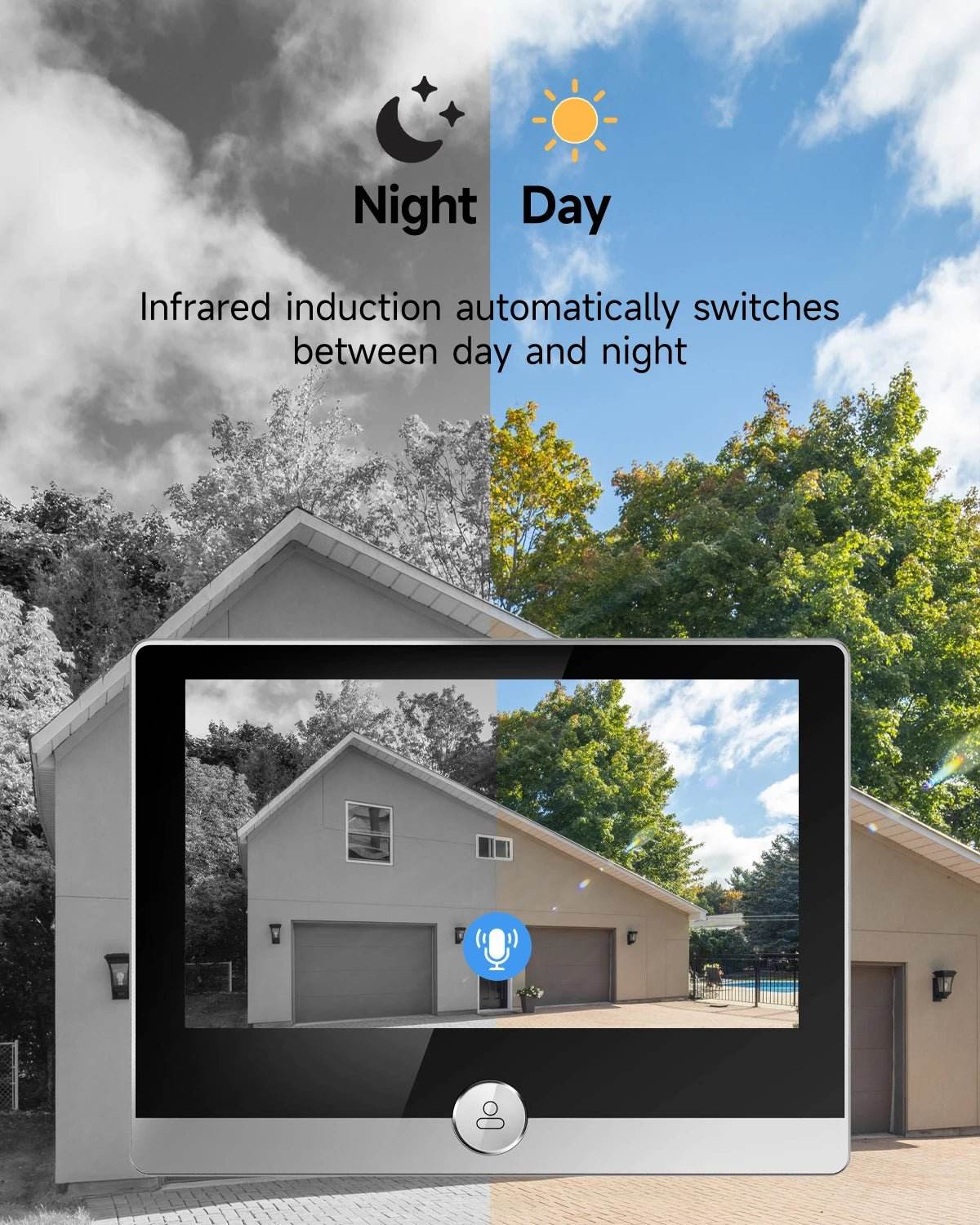 Jeatone Smart WiFi Video Peephole Doorbell Camera - Loja Manuel Coelho