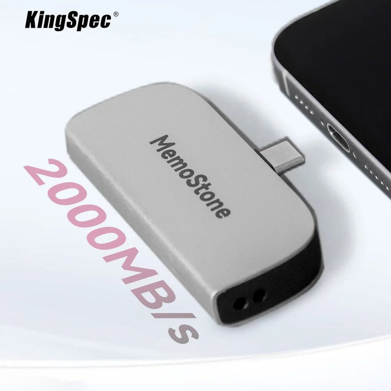 KingSpec USB External SSD Hard Drive 512G 1TB 2TB USB3.2 Pen Drive Hdd - Loja Manuel Coelho