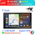 LEHX Wireless Carplay 2din Android 14 Car Radio Multimedia Video Player Universal - Loja Manuel Coelho
