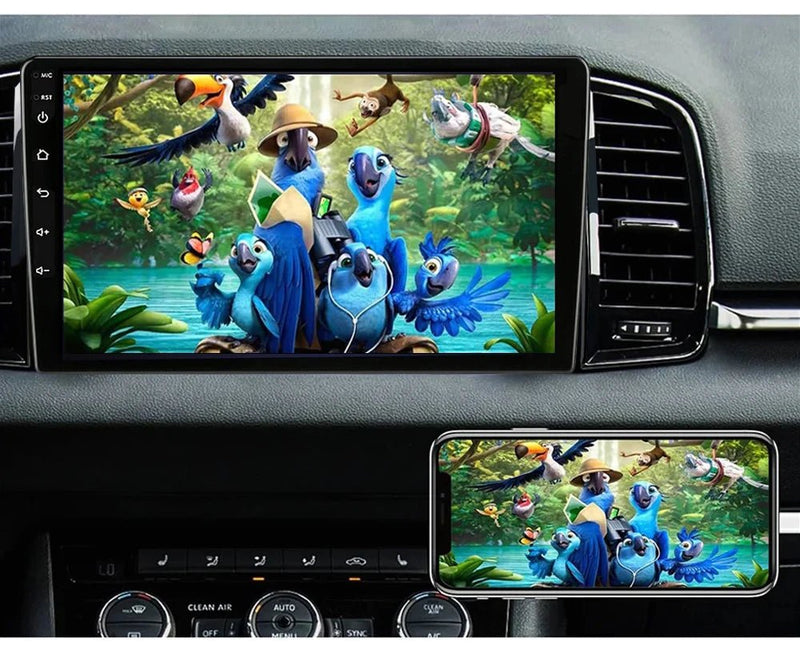 LEHX Wireless Carplay 2din Android 14 Car Radio Multimedia Video Player Universal - Loja Manuel Coelho