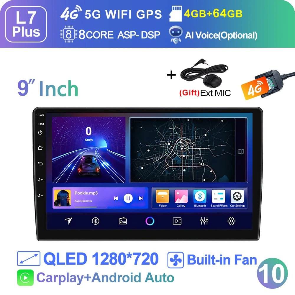LEHX Wireless Carplay 2din Multimedia Player - Loja Manuel Coelho