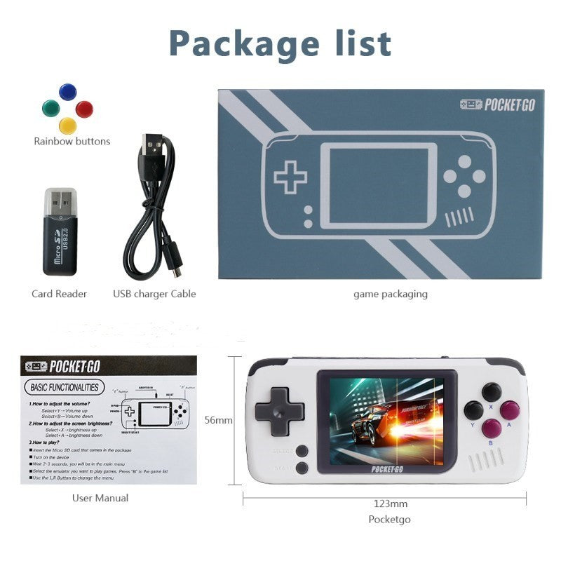 Loja Manuel Coelho 2.4 Inch Portable Video Game Console - Loja Manuel Coelho