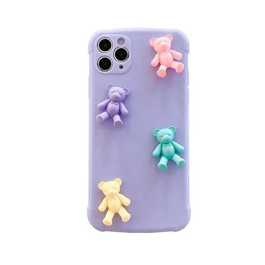 Loja Manuel Coelho Cute Cartoon Bear Phone Case - Loja Manuel Coelho
