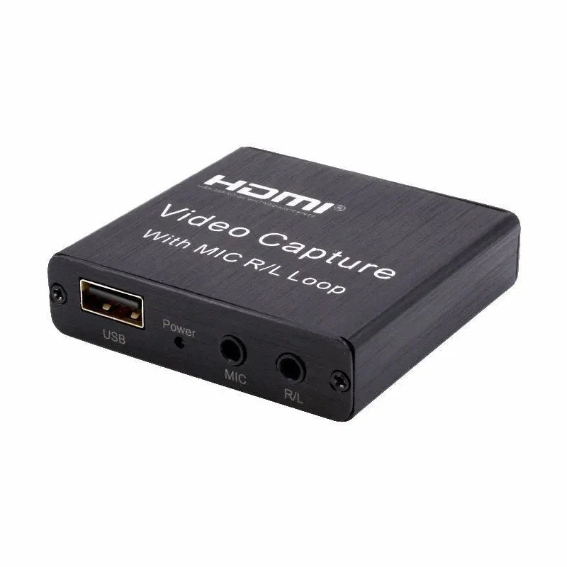 Loja Manuel Coelho HDMI Recording Box with Audio Input - Loja Manuel Coelho