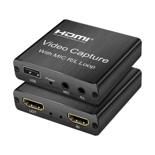 Loja Manuel Coelho HDMI Recording Box with Audio Input - Loja Manuel Coelho