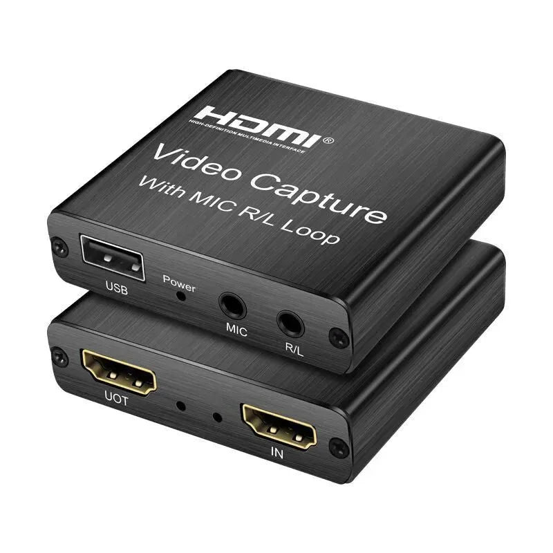 Loja Manuel Coelho HDMI Recording Box with Audio Input - Loja Manuel Coelho