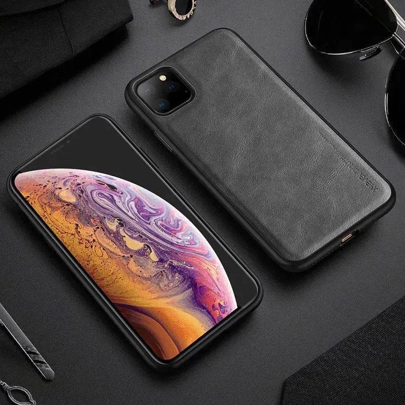 Loja Manuel Coelho Luxury Leather Pattern Phone Case for iPhone - Loja Manuel Coelho