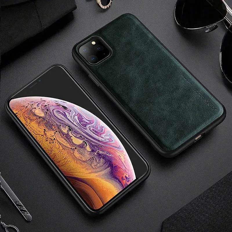 Loja Manuel Coelho Luxury Leather Pattern Phone Case for iPhone - Loja Manuel Coelho