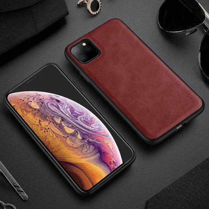 Loja Manuel Coelho Luxury Leather Pattern Phone Case for iPhone - Loja Manuel Coelho