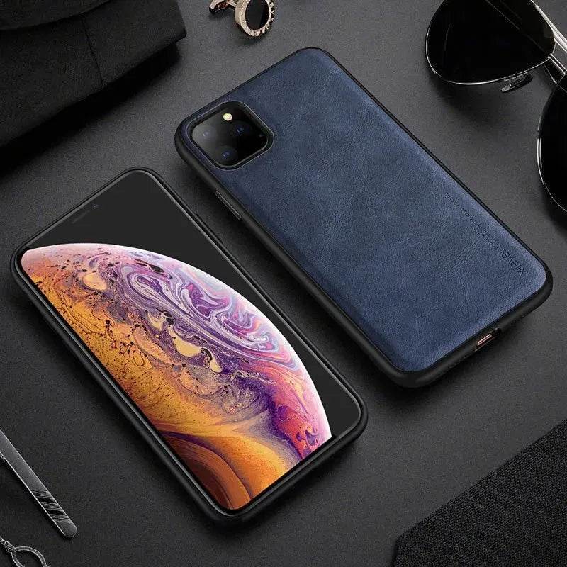 Loja Manuel Coelho Luxury Leather Pattern Phone Case for iPhone - Loja Manuel Coelho