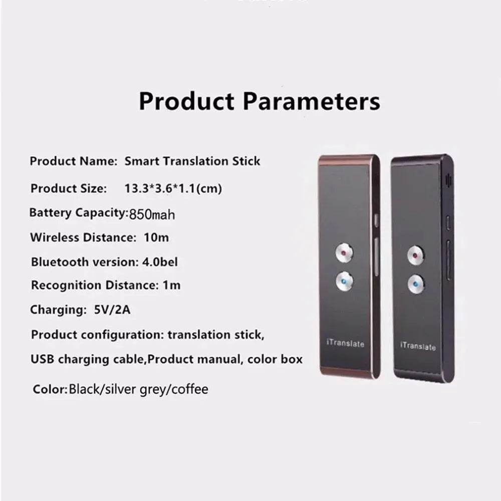 Loja Manuel Coelho Multilingual Travel Translator & Voice Recorder - Loja Manuel Coelho