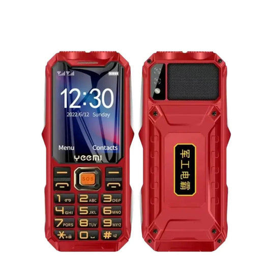 YEEMI Q8 Durable Mobile Phone Red - Loja Manuel Coelho
