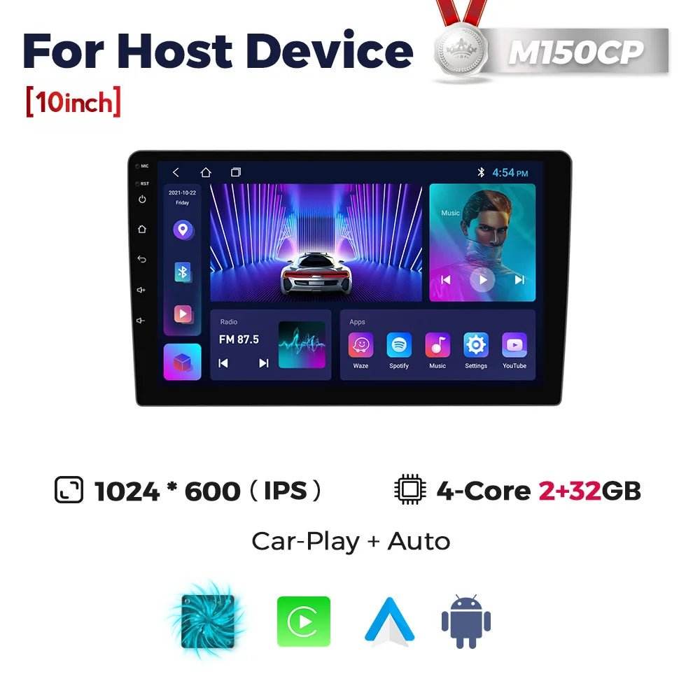 MEKEDE UIS7862S Car Radio Wireless Carplay for BMW, Benz - Loja Manuel Coelho