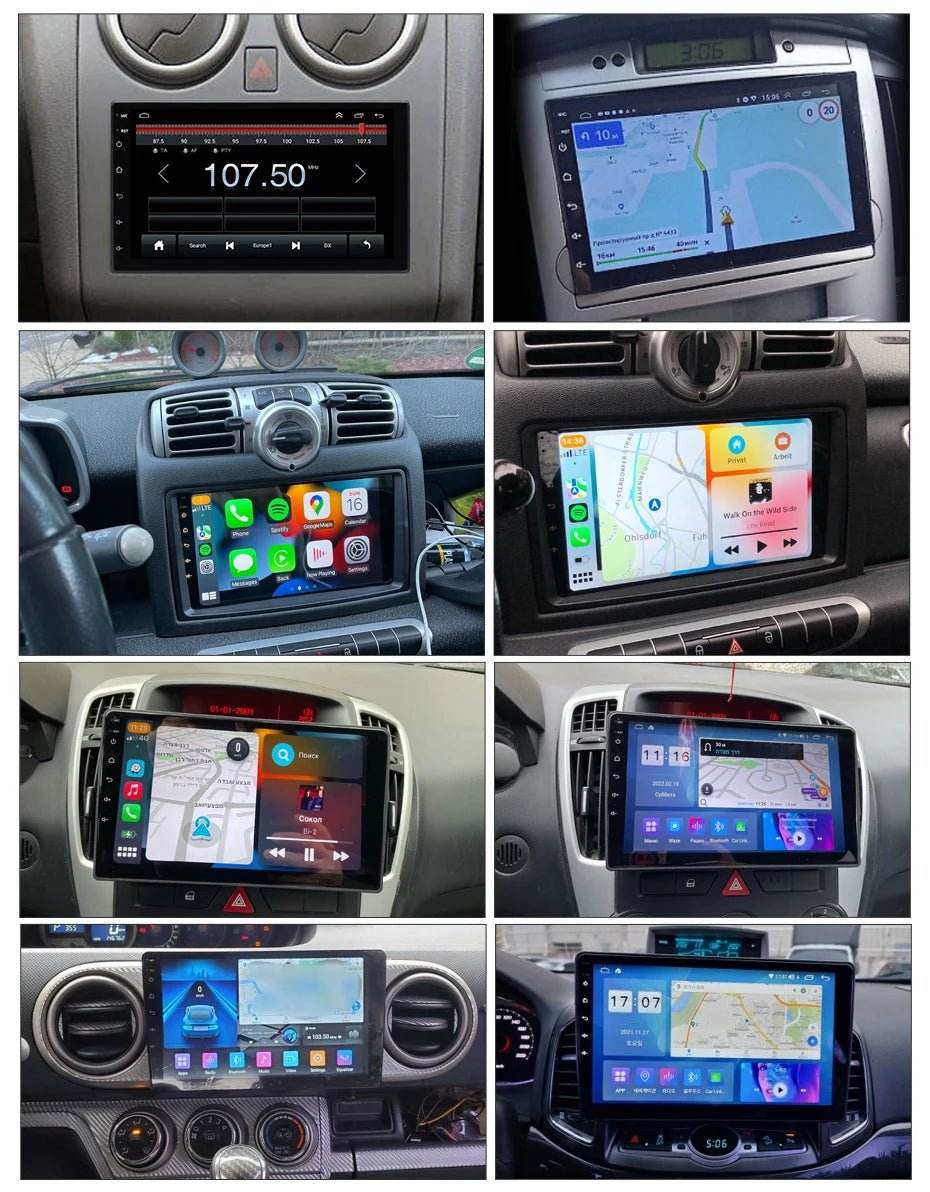 MEKEDE UIS7862S Car Radio Wireless Carplay for BMW, Benz - Loja Manuel Coelho
