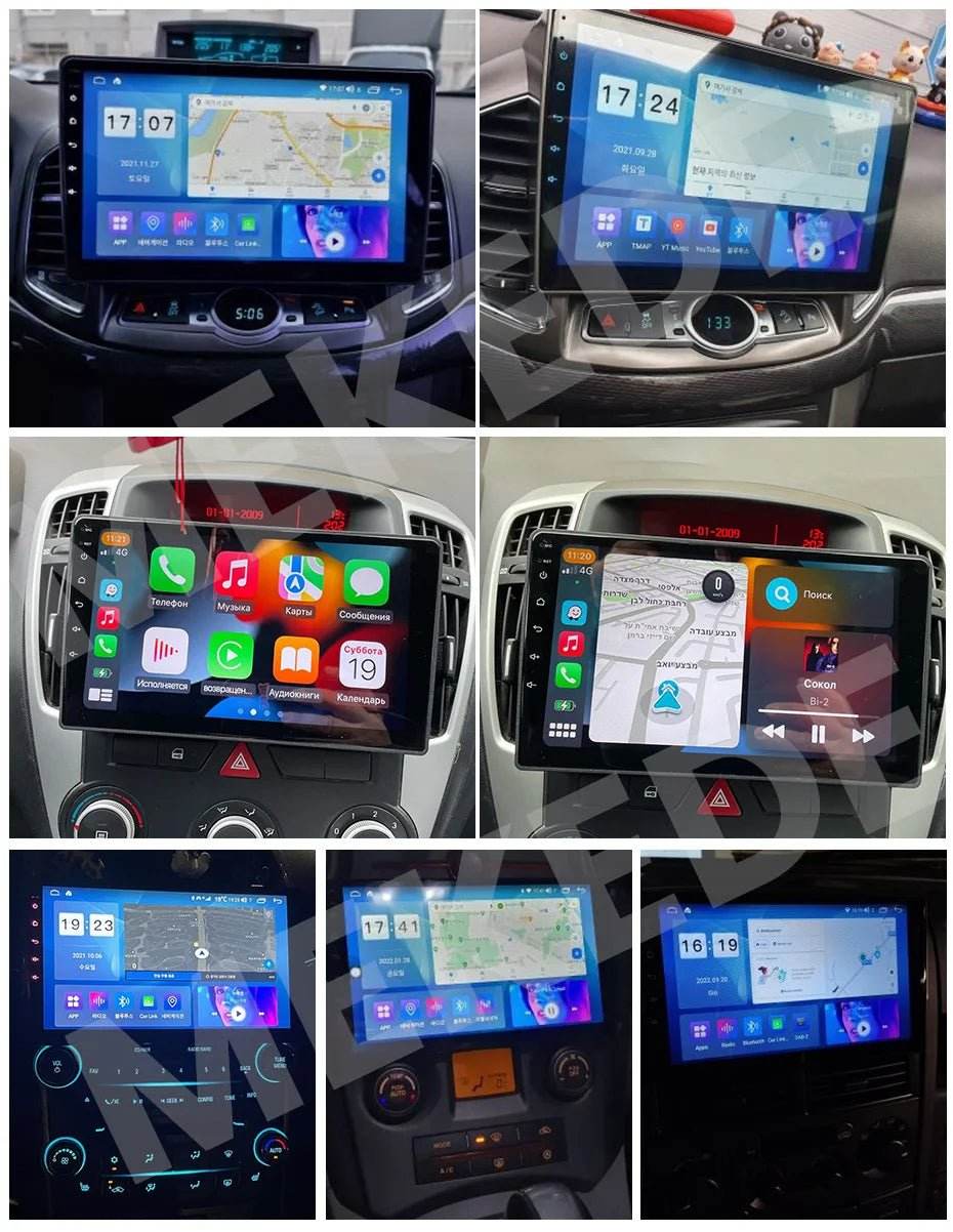 MEKEDE UIS7862S Car Radio Wireless Carplay for BMW, Benz - Loja Manuel Coelho