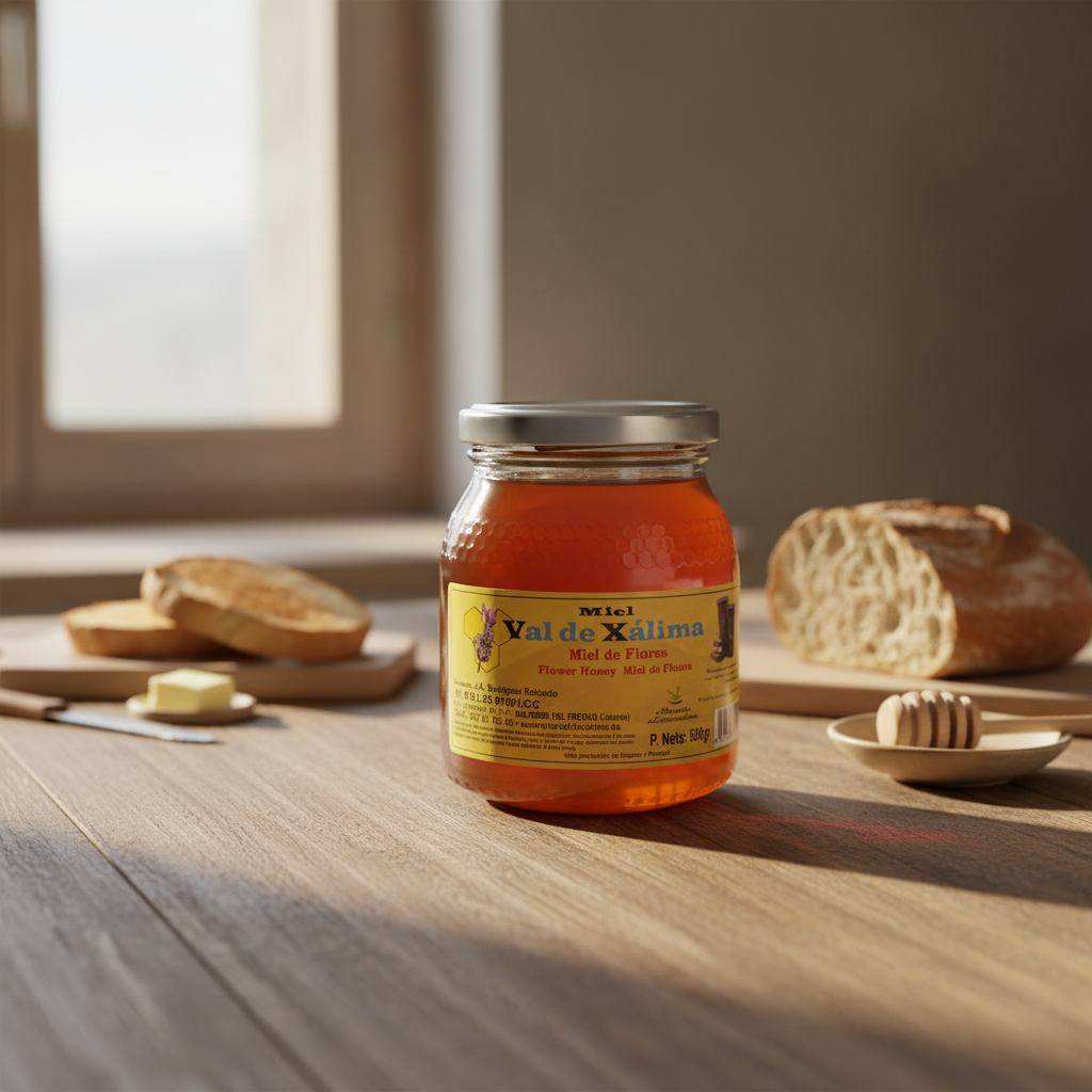 Mel de Flores Natural Português 500g