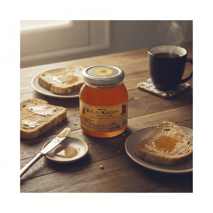 Geocakes Wildflower Honey Natural – Pure Serra da Gata 500g – authentic Portuguese food