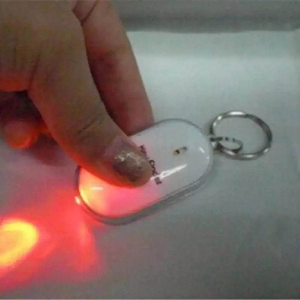 Mini Anti-lost Whistle Key Finder Flashing Beeping Remote Kids - Loja Manuel Coelho