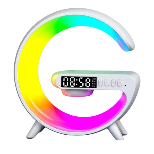 Multifunction Bluetooth Speaker TF RGB Night Light 15W Wireless Charger - Loja Manuel Coelho