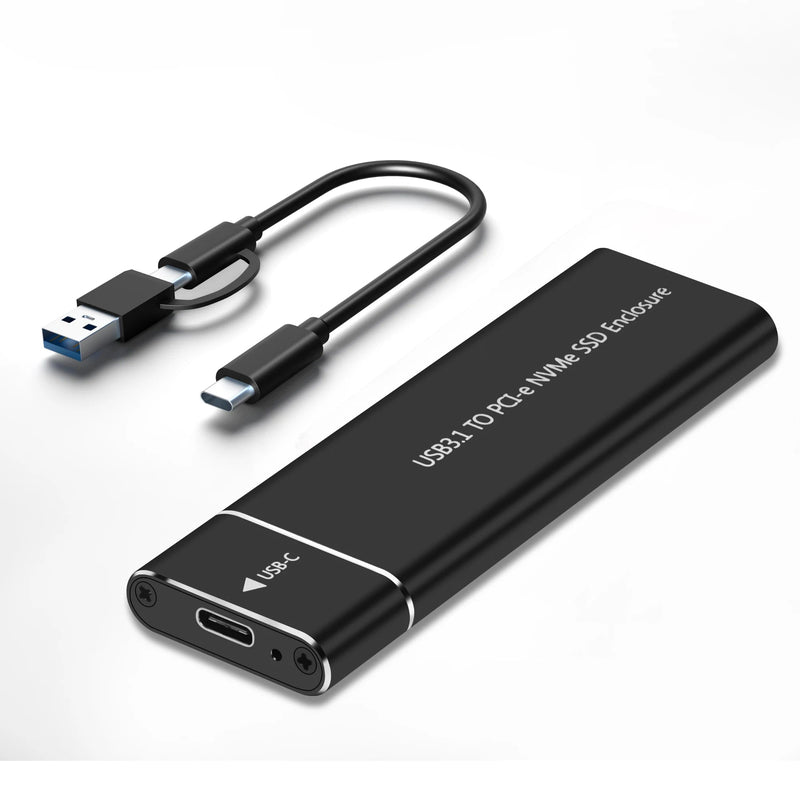 NEW M.2 NVMe SSD Enclosure Adapter 10Gbps USB C 3.1 Gen2 NVMe Case External - Loja Manuel Coelho